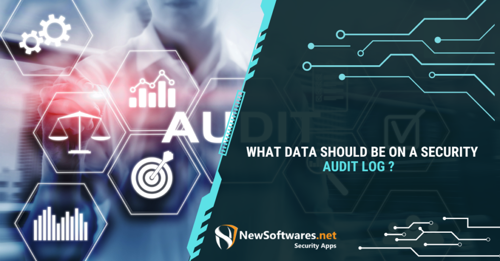 What information can be recorded in the security audit log?