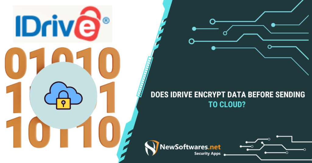 Does IDrive Encrypt Data Before Sending To Cloud