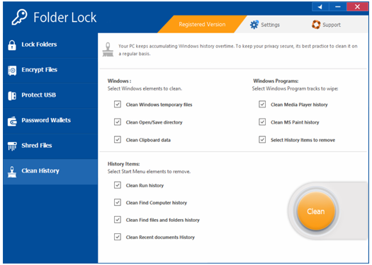 Key Features of Folder Lock