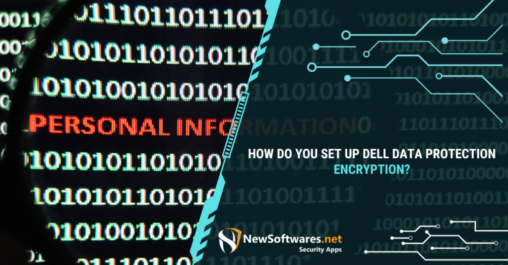How does Dell data protection encryption work?