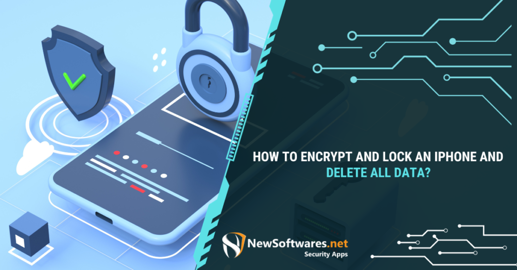 How do I securely delete all data from my iPhone?