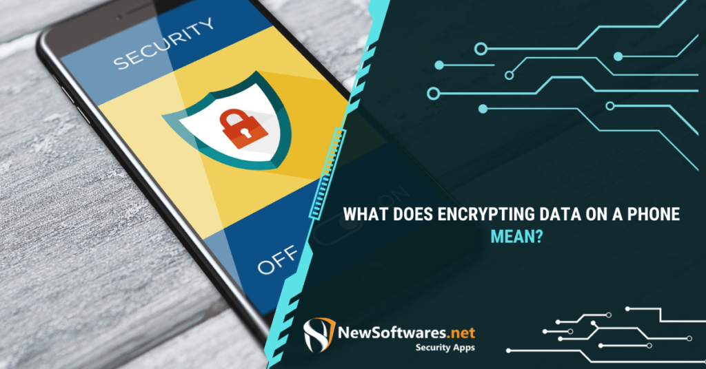 What is encrypted data on phone?