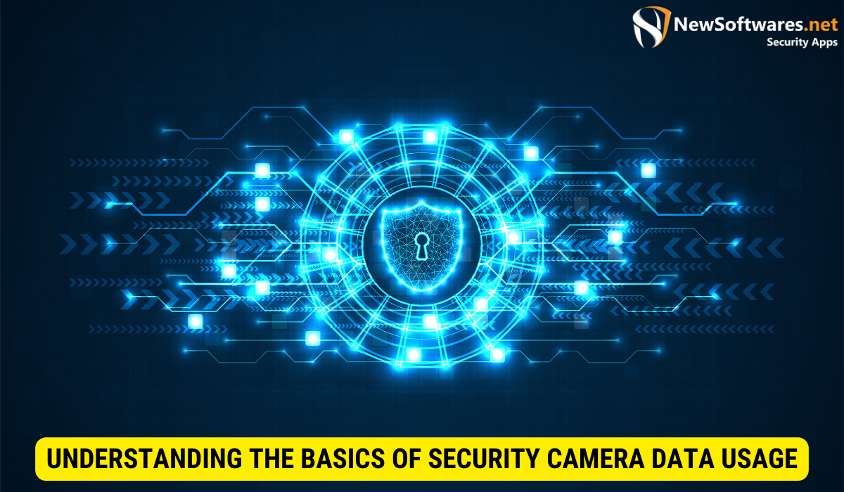 How much data do security cameras use? 