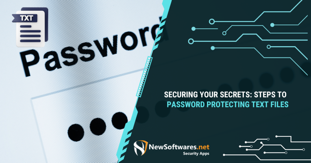 How to Password Protect Text Files