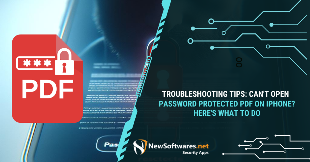 How to Open Password Protected PDF on iPhone Here's What to Do
