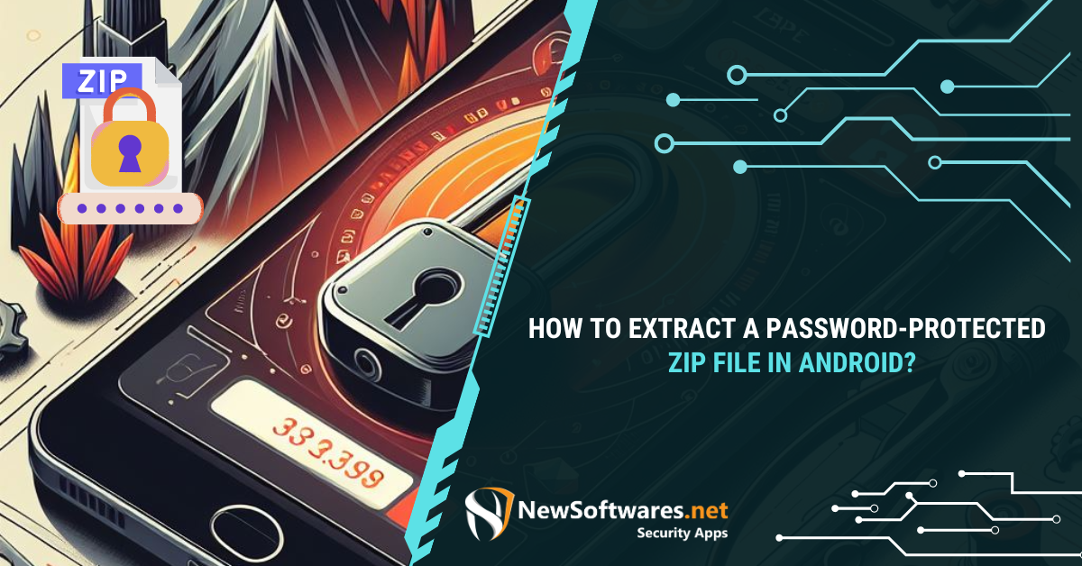 how to extract password protected zip file on android