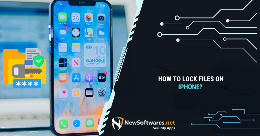 How to lock files on iPhone