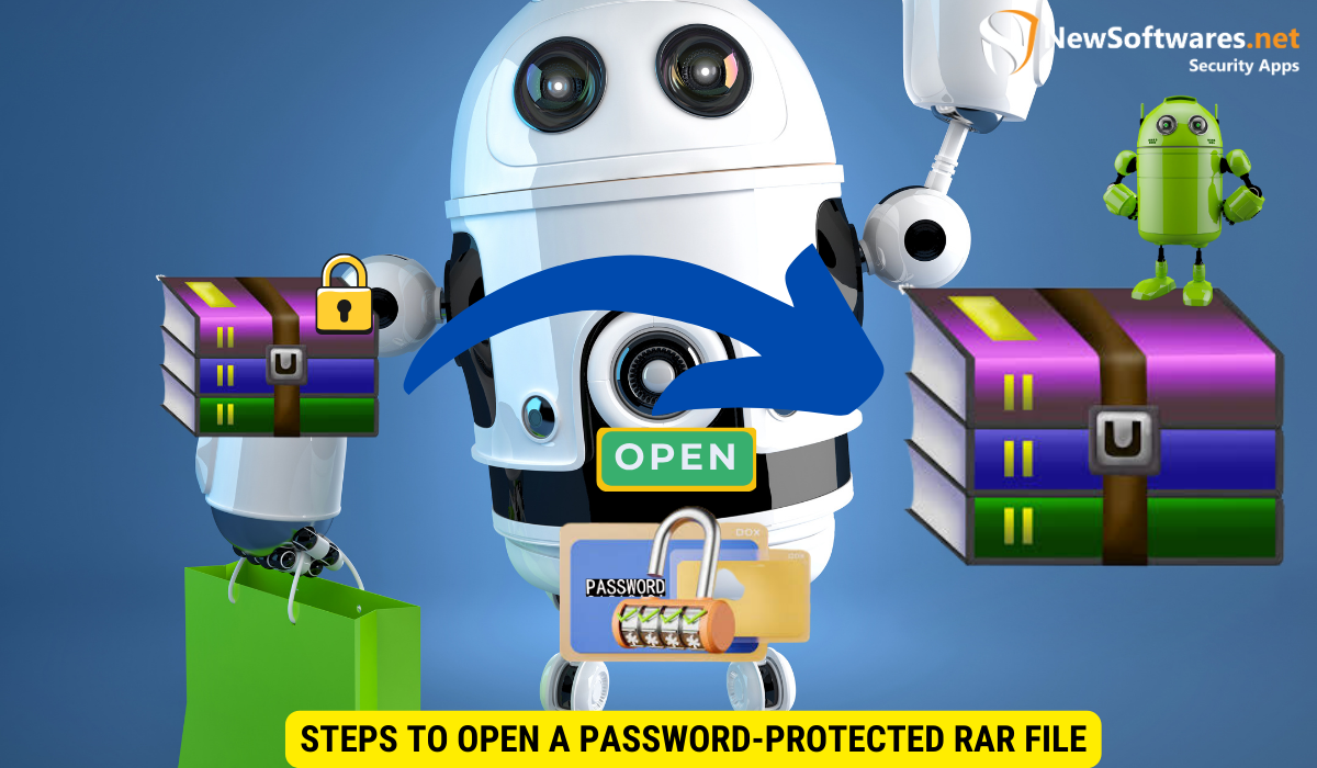 Steps to Open a Password-Protected RAR File