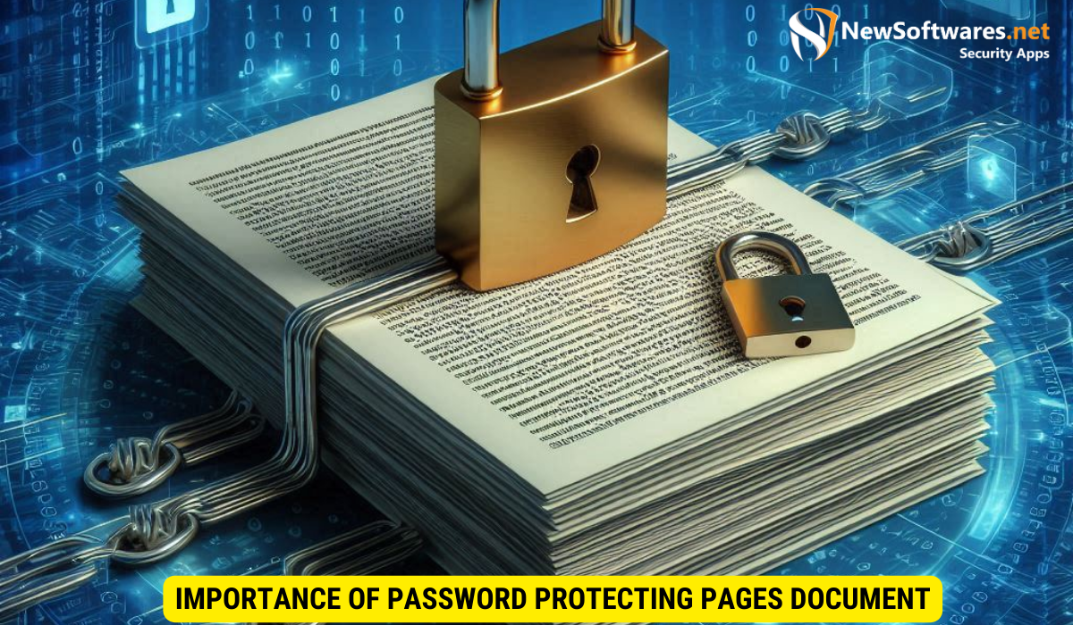 Importance of Password Protecting Pages Document