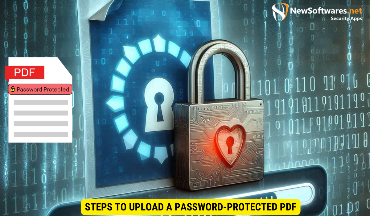 Steps to Upload a Password-Protected PDF