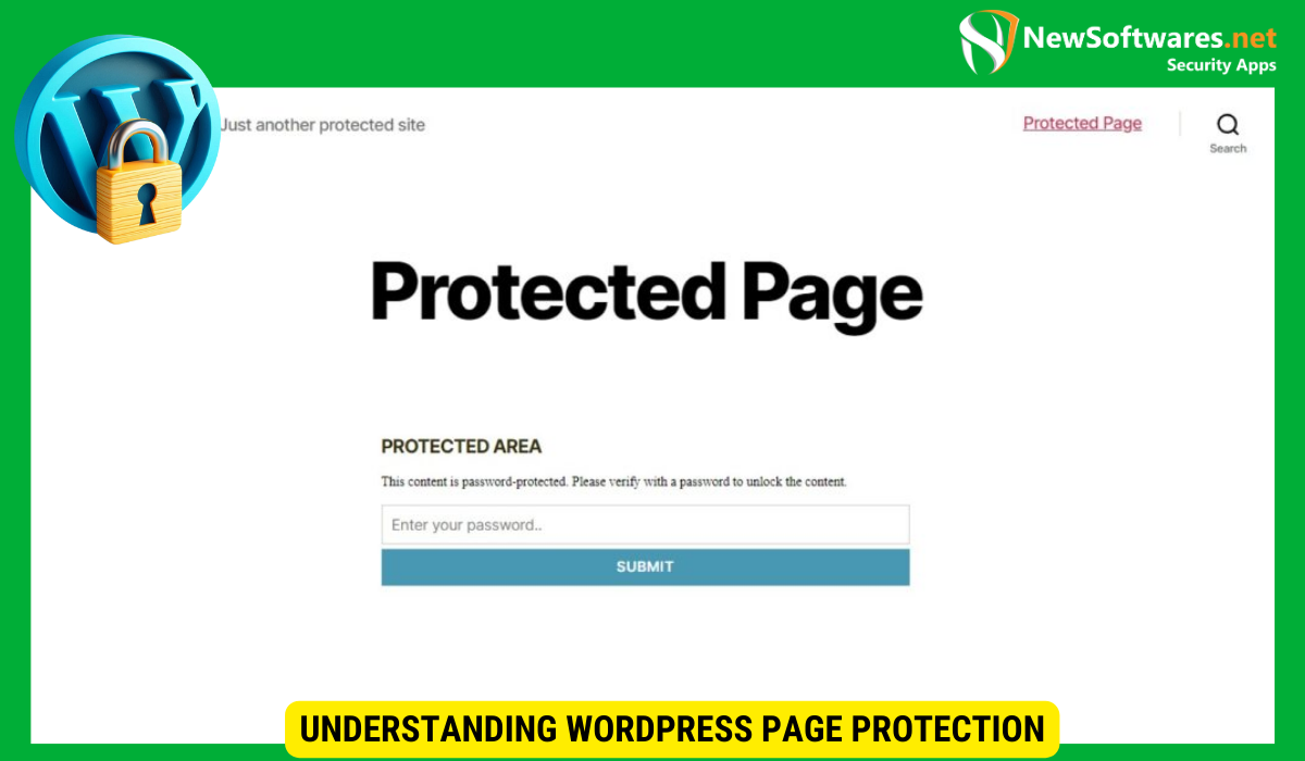 Understanding WordPress Page Protection