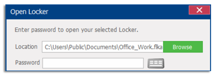 folder lock locker password