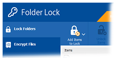 lock folders