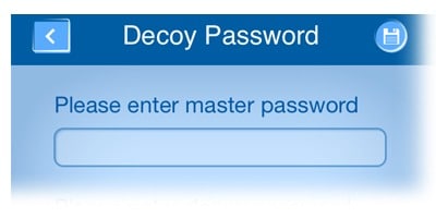 decoy password iphone