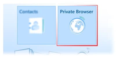 private browser features